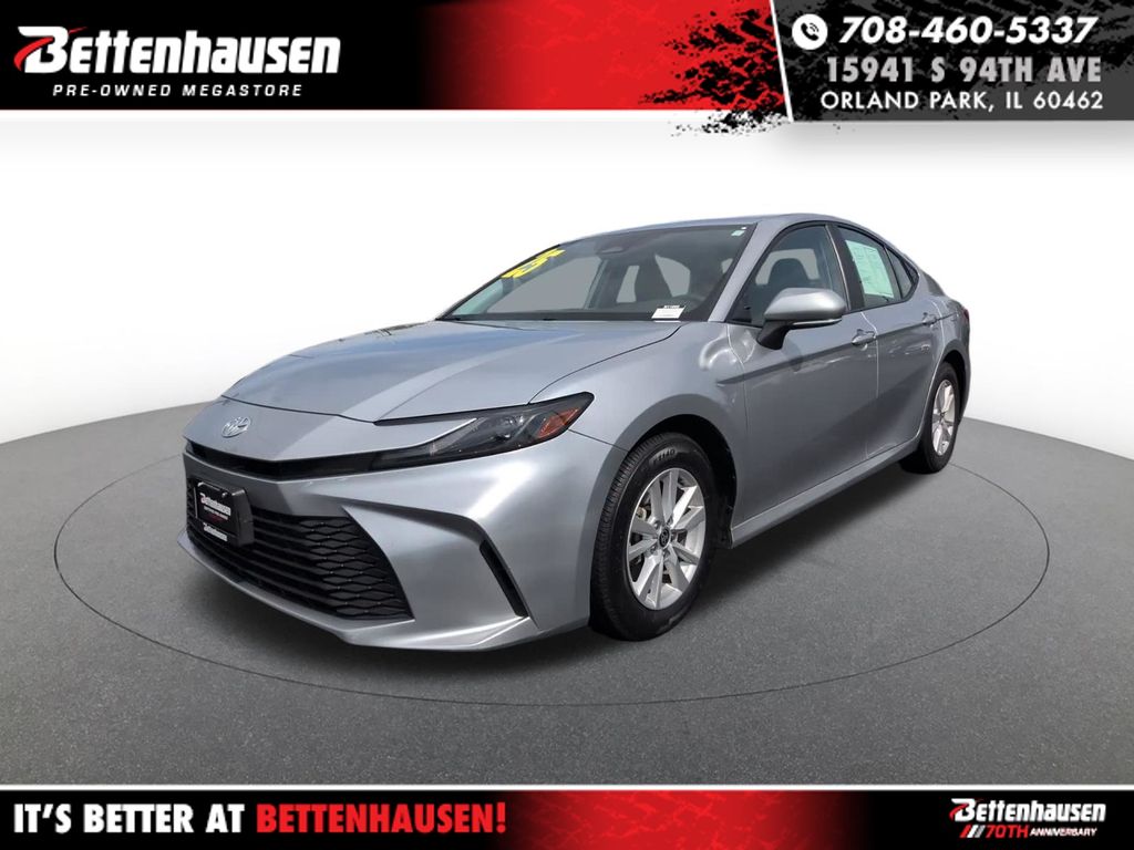 Celestial Silver Metallic 2025 Toyota Camry Sedan Front-Wheel Drive Continuously Variable Transmission