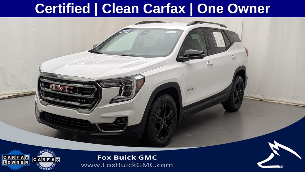 Summit White 2024 GMC Terrain SUV / Crossover All-Wheel Drive 9-Speed Automatic