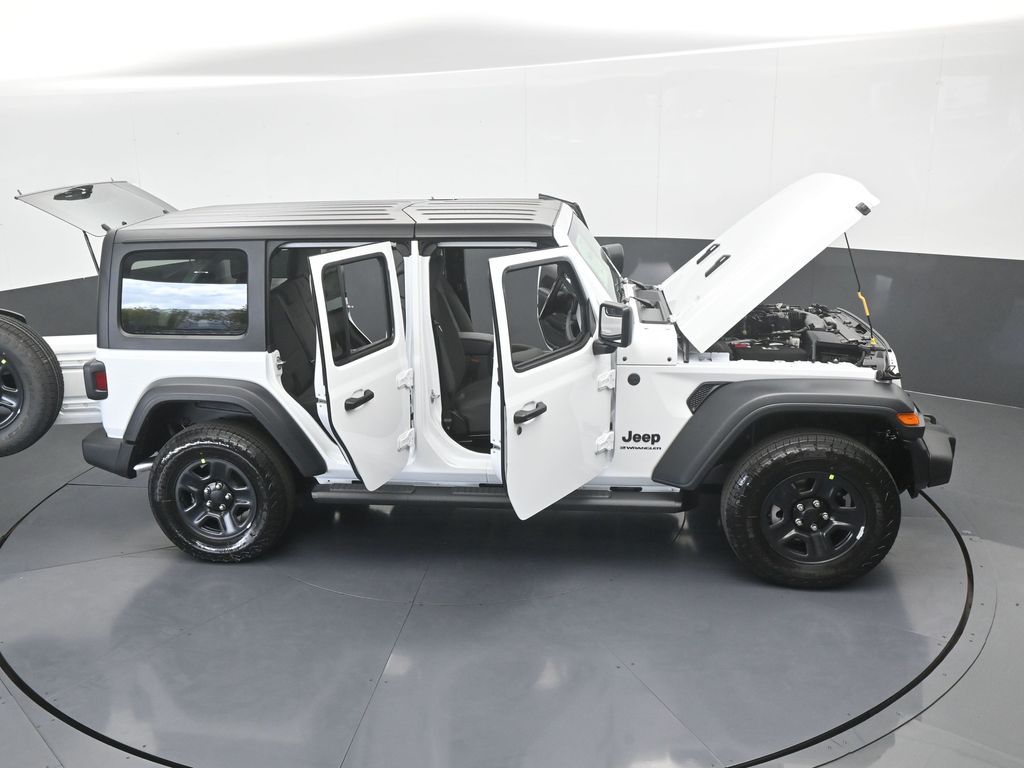 New 2026 Bright White Clearcoat Jeep Sport image 61