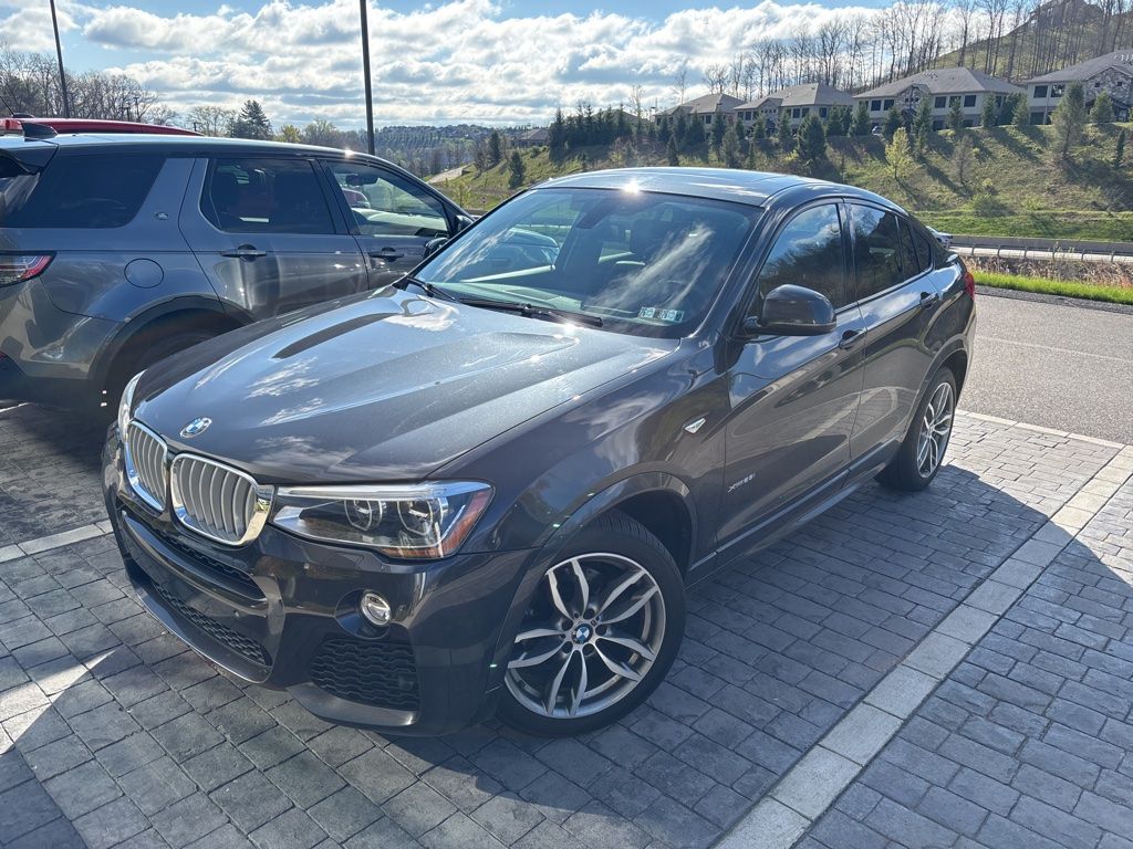 Gray (Dark Graphite) 2017 BMW X4 xDrive28i AWD SUV / Crossover All-Wheel Drive 8-Speed Automatic