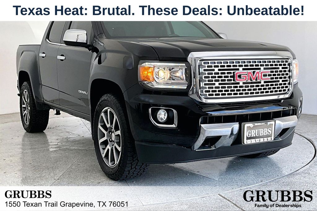 Onyx Black 2019 GMC Canyon Pickup Truck Four-Wheel Drive 8-Speed Automatic