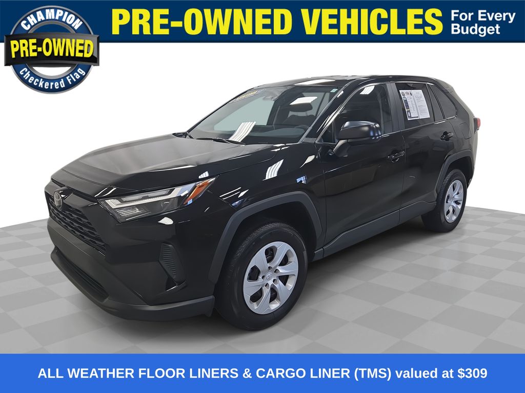 Midnight Black Metallic 2024 Toyota RAV4 SUV / Crossover All-Wheel Drive 8-Speed Automatic