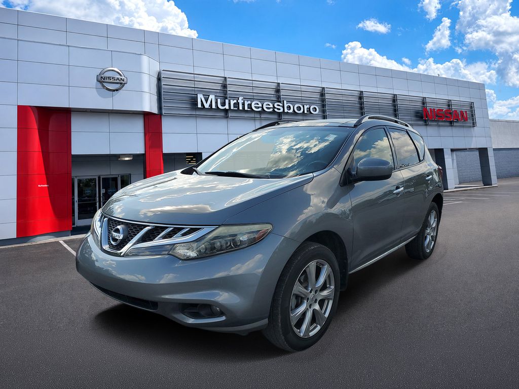 Gray (Gun Metallic) 2014 Nissan Murano SUV / Crossover Front-Wheel Drive Continuously Variable Transmission