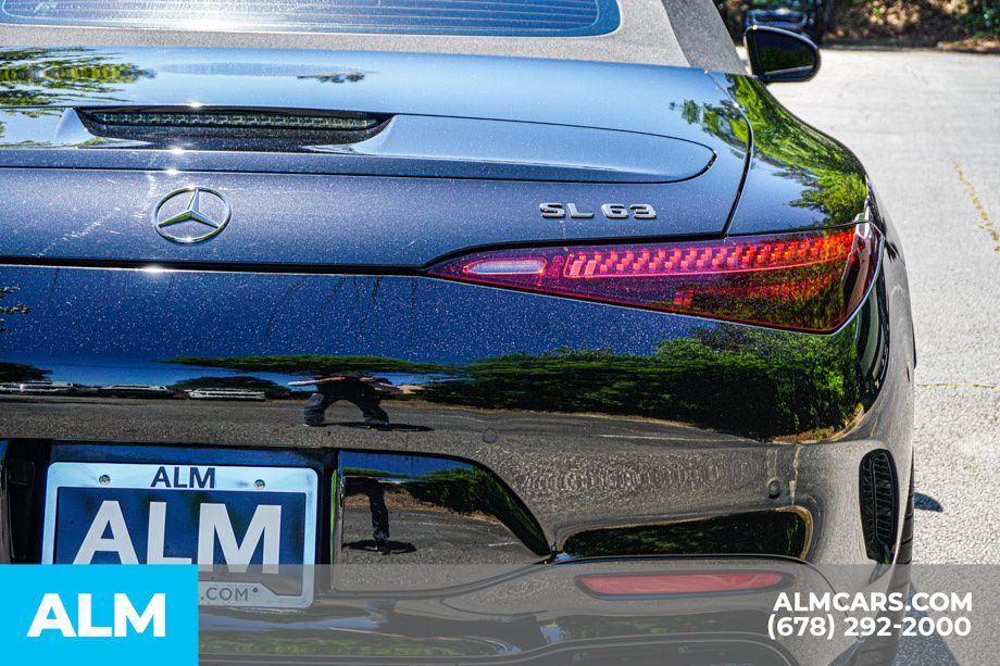 Used 2022 Black Mercedes-Benz SL 63 AMG® image 19