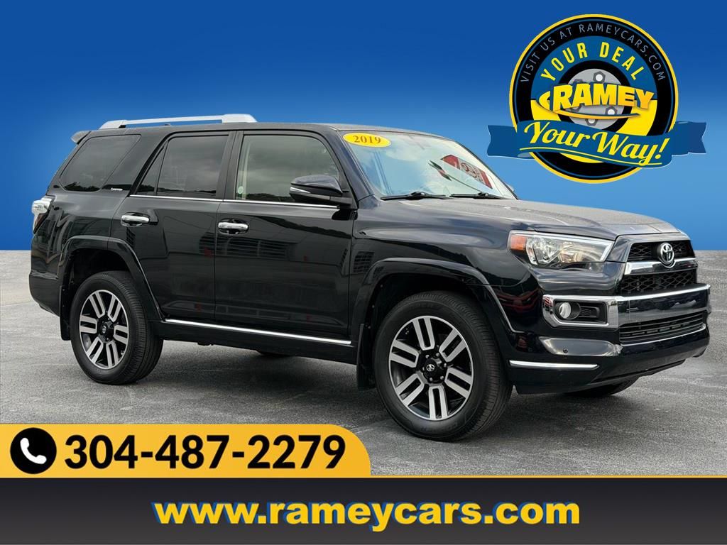 Midnight Black Metallic 2019 Toyota 4Runner SUV / Crossover All-Wheel Drive 5-Speed Automatic Overdrive