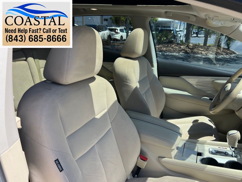 2017 Nissan Murano SV White at Coastal Chevrolet Cadillac