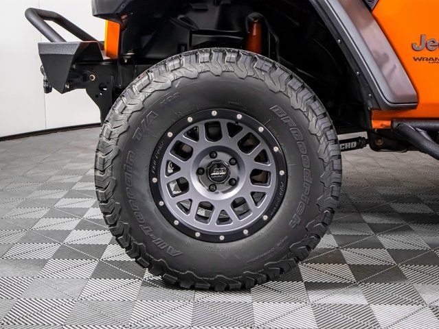 Used 2019 Orange Jeep Unlimited Rubicon image 11