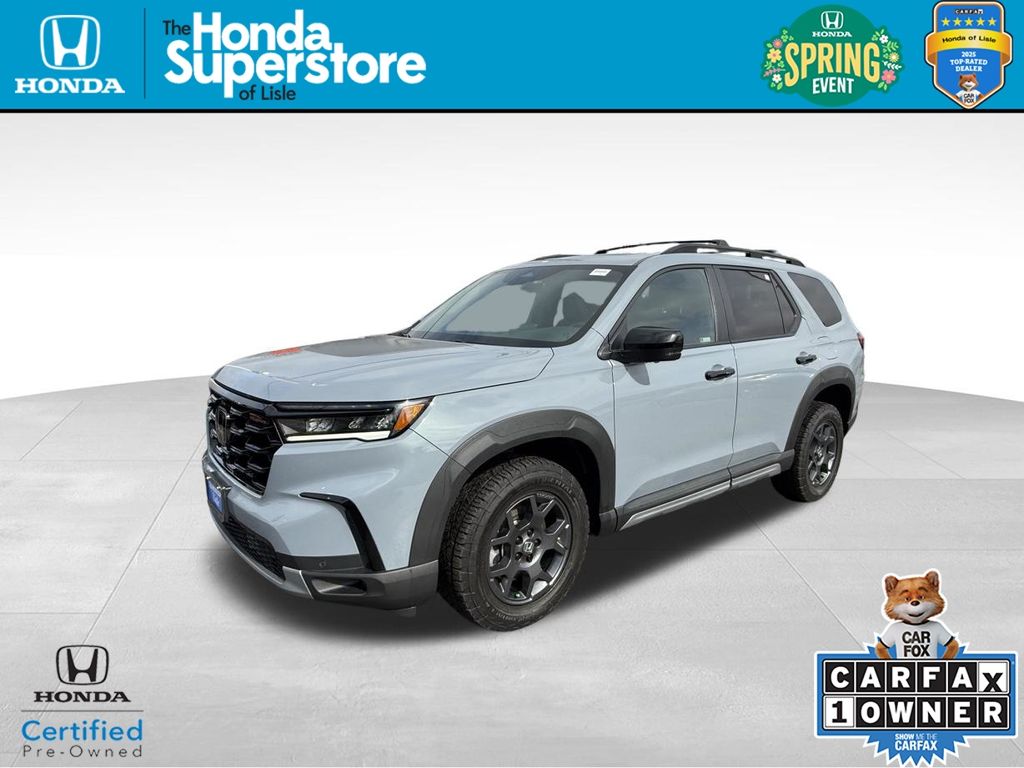 Sonic Gray Pearl 2023 Honda Pilot TrailSport AWD SUV / Crossover All-Wheel Drive Automatic