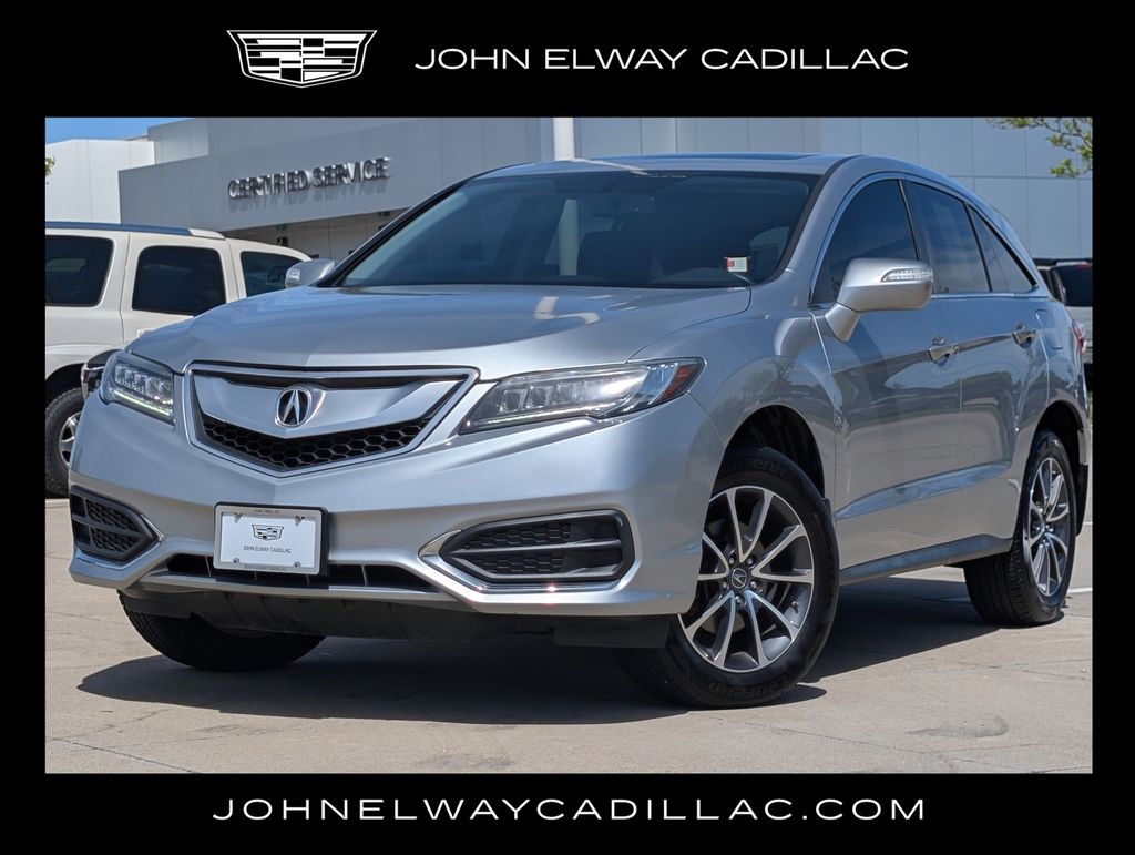 Lunar Silver Metallic 2018 Acura RDX AWD with AcuraWatch Plus Package SUV / Crossover All-Wheel Drive 6-Speed Automatic