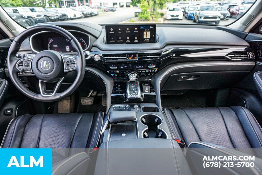 Used 2023 Silver Acura Advance image 28