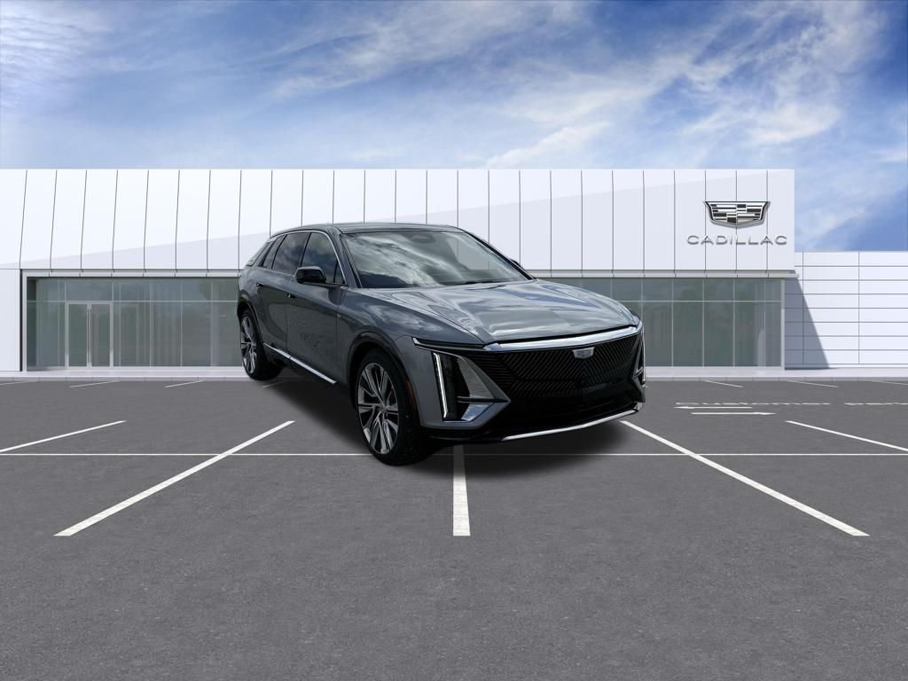 Argent Silver Metallic 2024 Cadillac LYRIQ Luxury 3 AWD SUV / Crossover All-Wheel Drive 1-Speed Automatic