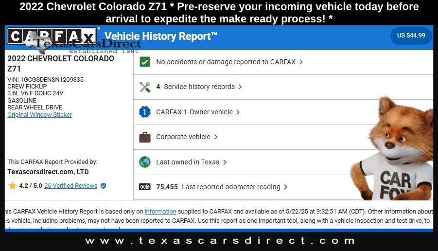 2022 Chevrolet Colorado Z71 photo