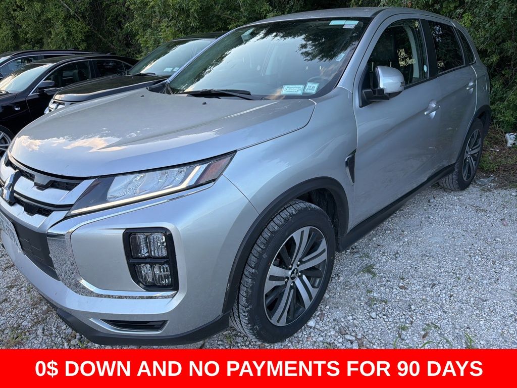 Alloy Silver Metallic 2025 Mitsubishi Outlander Sport SE AWC SUV / Crossover All-Wheel Drive Continuously Variable Transmission