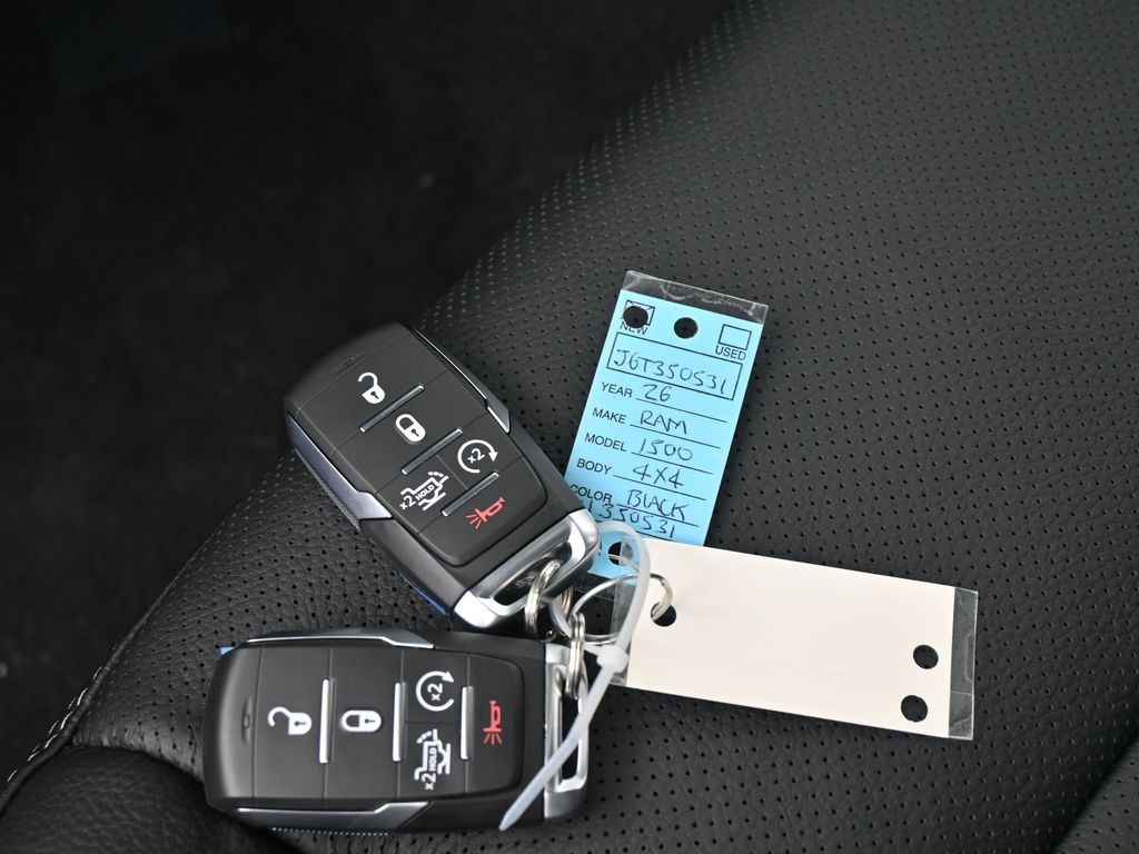 New 2026 Diamond Black Crystal Pearlcoat Ram Rebel image 19