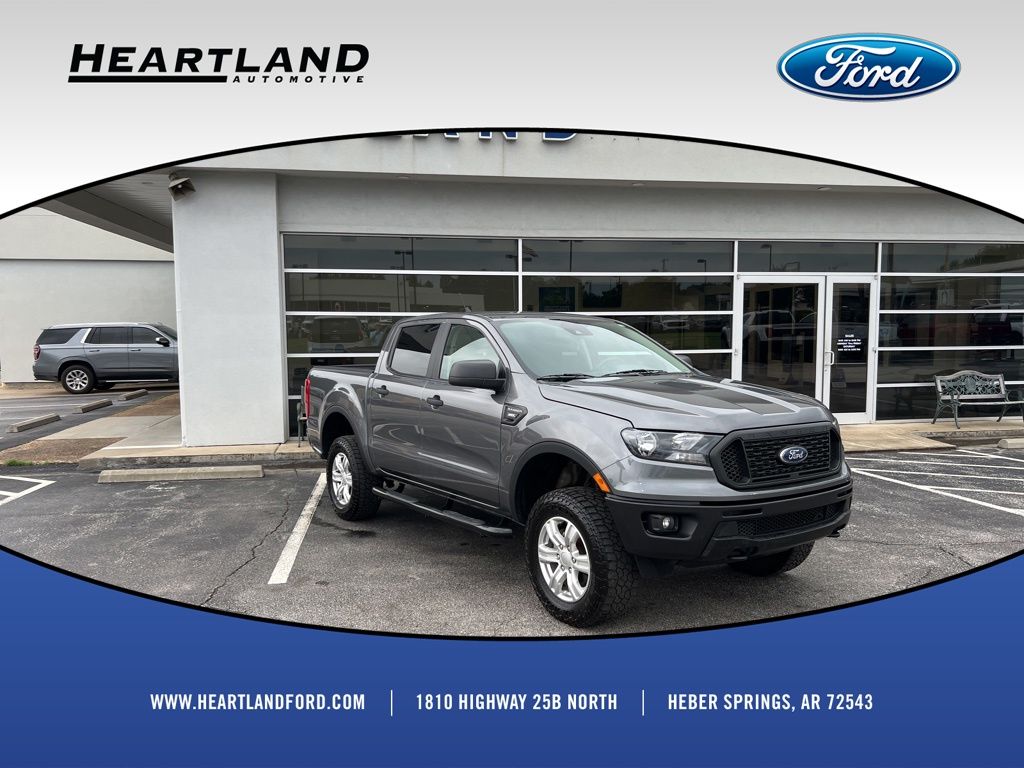 Gray Metallic 2023 Ford Ranger Pickup Truck Four-Wheel Drive Automatic