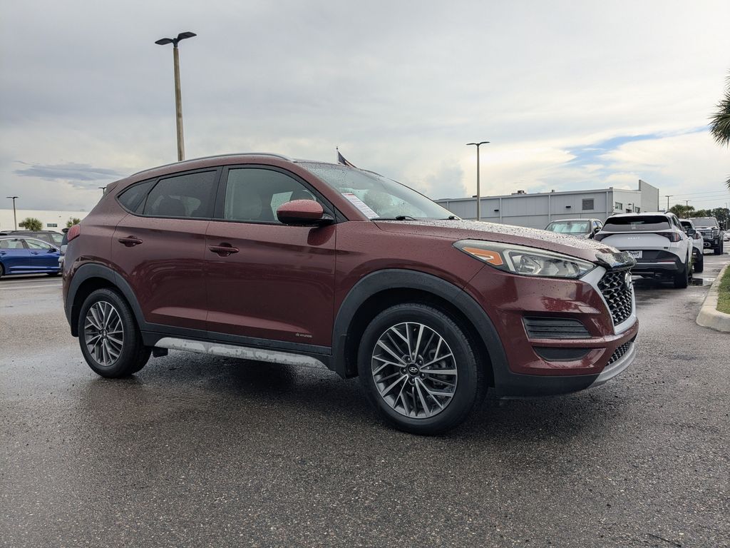 Gemstone Red 2020 Hyundai Tucson SUV / Crossover Front-Wheel Drive 6-Speed Automatic
