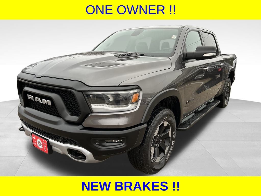 Gray (Granite Crystal Metallic Clearcoat) 2020 RAM 1500 Pickup Truck Four-Wheel Drive 8-Speed Automatic