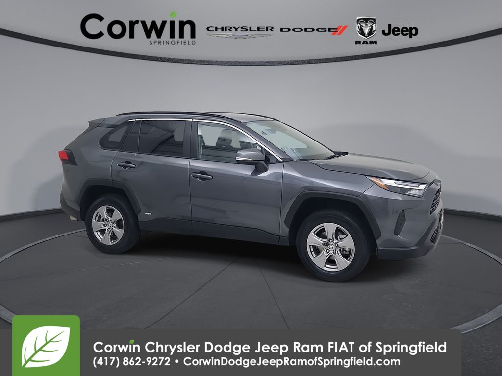 Gray 2025 Toyota RAV4 Hybrid XLE AWD SUV / Crossover All-Wheel Drive Continuously Variable Transmission