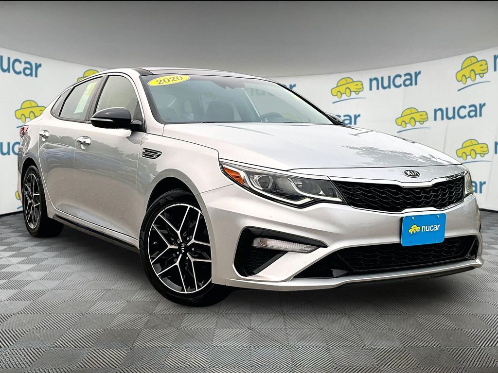 Sparkling Silver 2020 Kia Optima Sedan 6-Speed Automatic
