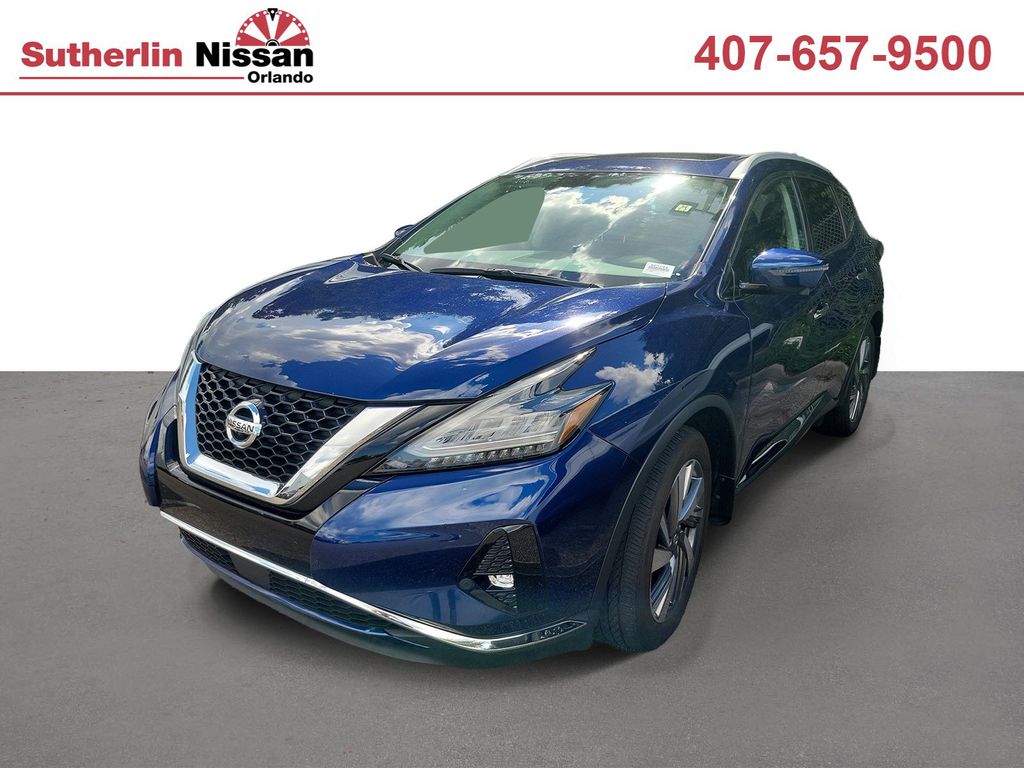Deep Blue Pearl 2020 Nissan Murano SUV / Crossover All-Wheel Drive Continuously Variable Transmission