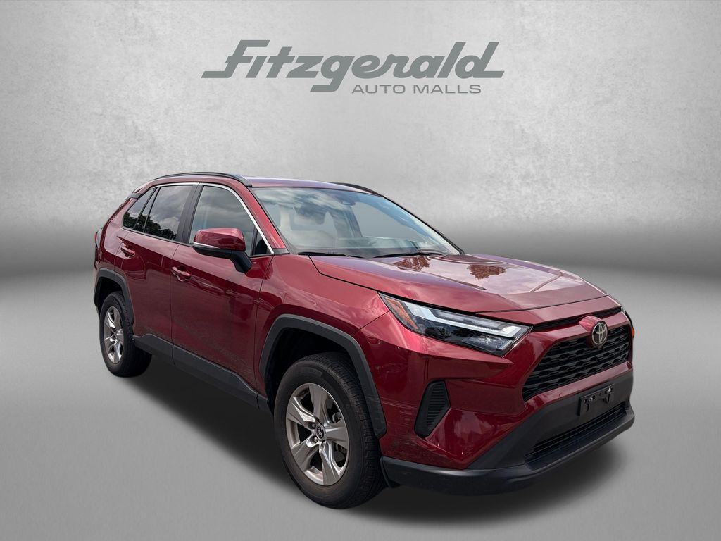 Red (Ruby Flare Pearl) 2025 Toyota RAV4 SUV / Crossover All-Wheel Drive 8-Speed Automatic