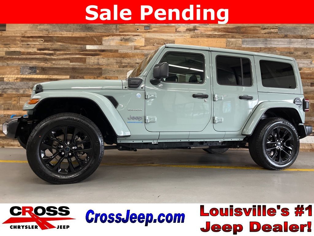 Earl Clearcoat 2024 Jeep Wrangler 4xe Sahara 4WD SUV / Crossover Four-Wheel Drive 8-Speed Automatic