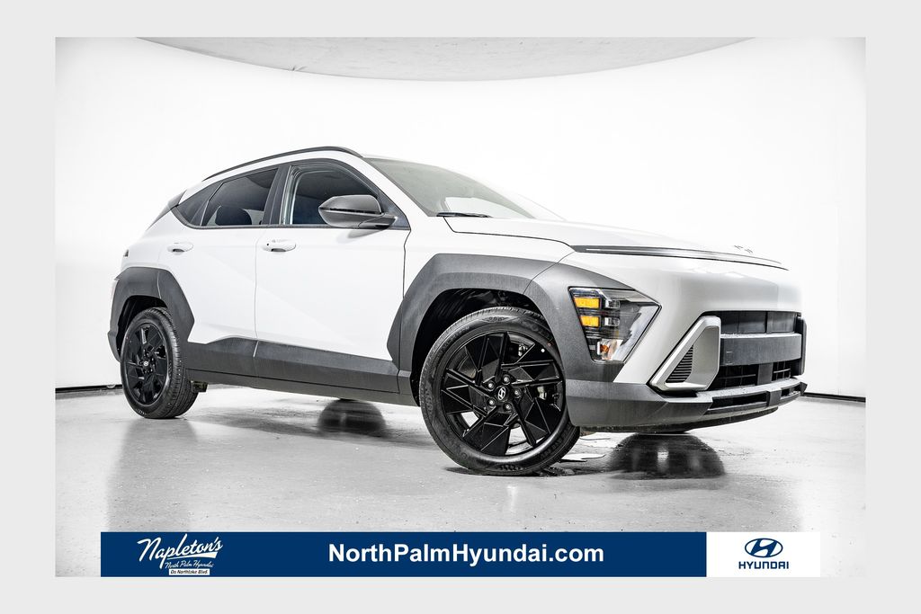 Cyber Gray Metallic 2026 Hyundai Kona SUV / Crossover Front-Wheel Drive Continuously Variable Transmission