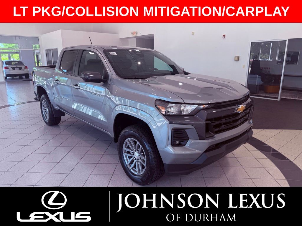 Sterling Gray Metallic 2024 Chevrolet Colorado LT Crew Cab RWD Pickup Truck 4X2 8-Speed Automatic