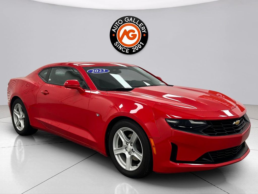 Red Hot 2023 Chevrolet Camaro Coupe Rear-Wheel Drive 8-Speed Automatic