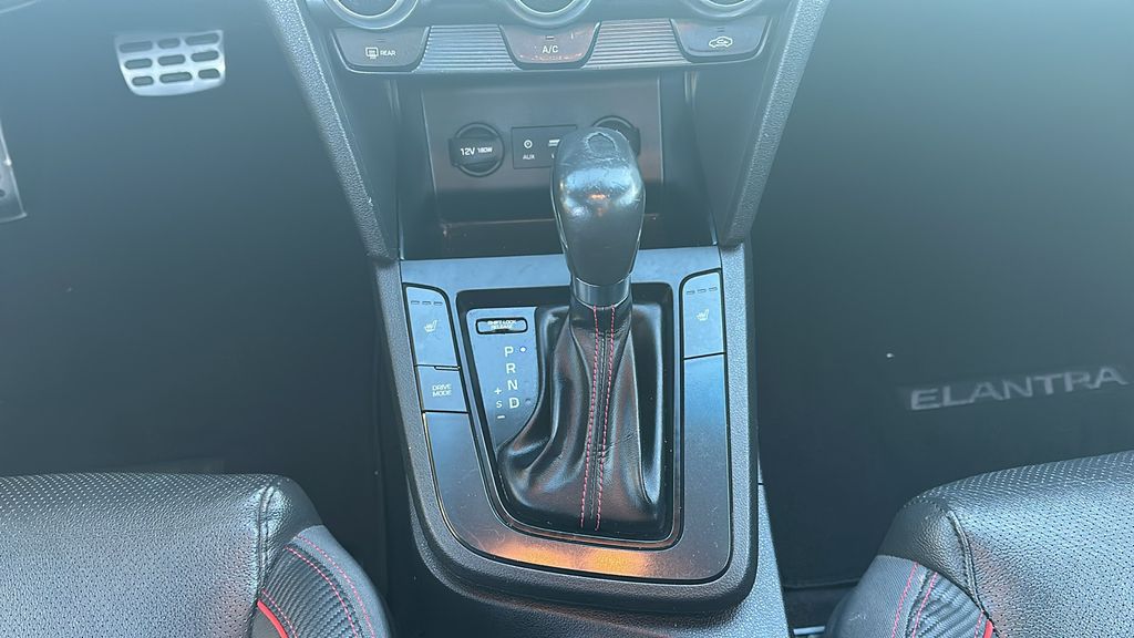 2019 Hyundai Elantra Sport White at DeMontrond Mazda