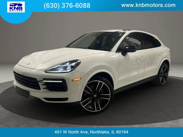 White 2021 Porsche Cayenne Coupe AWD Coupe All-Wheel Drive 8-Speed Automatic