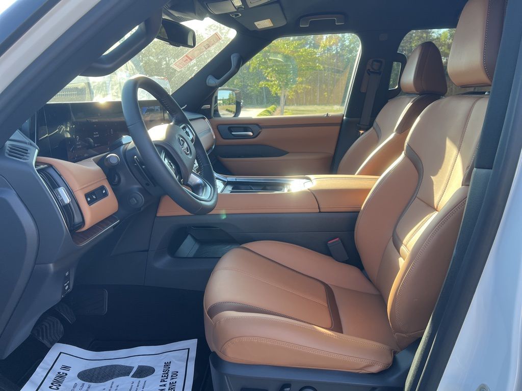 2025 Aspen White Tricoat Nissan Armada SL RWD SUV