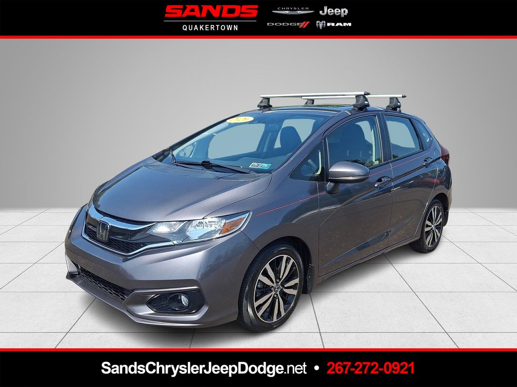 Gray (Modern Steel Metallic) 2020 Honda Fit Hatchback Front-Wheel Drive Continuously Variable Transmission