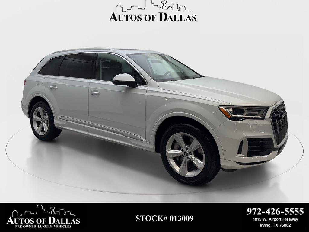 Glacier White 2022 Audi Q7 SUV / Crossover All-Wheel Drive 8-Speed Automatic