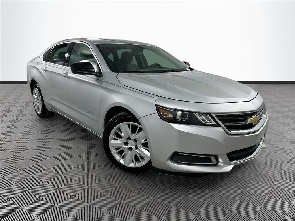 Silver Ice Metallic 2017 Chevrolet Impala LS FWD Sedan Front-Wheel Drive 6-Speed Automatic Overdrive