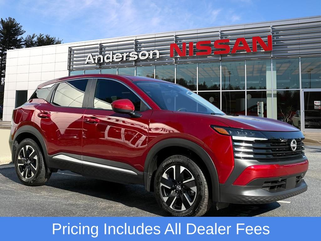 Red (Scarlet Ember Tintcoat) 2025 Nissan Kicks SUV / Crossover All-Wheel Drive Continuously Variable Transmission