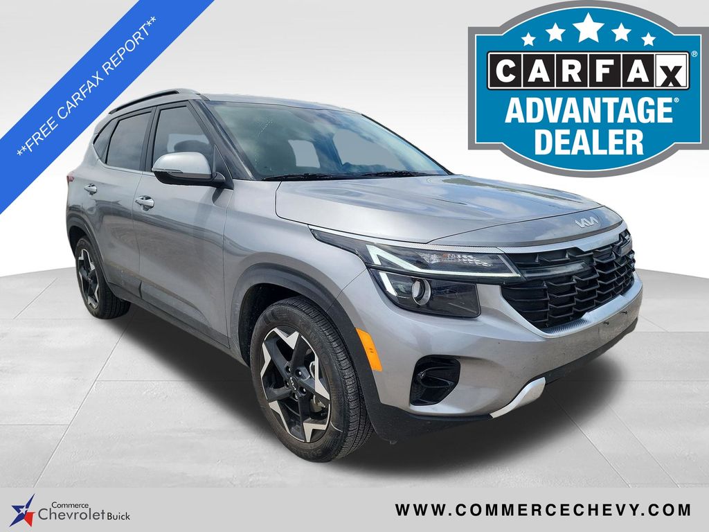 Steel Gray 2025 Kia Seltos EX FWD SUV / Crossover Front-Wheel Drive Continuously Variable Transmission