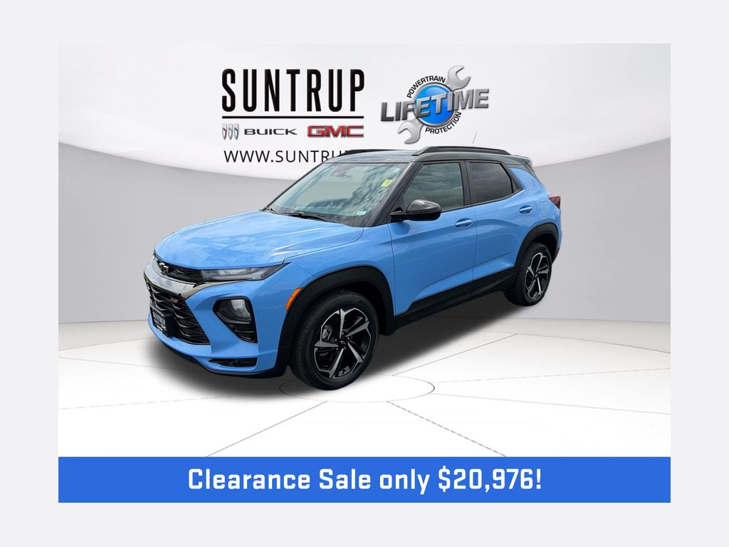 Fountain Blue 2023 Chevrolet Trailblazer SUV / Crossover Front-Wheel Drive Continuously Variable Transmission