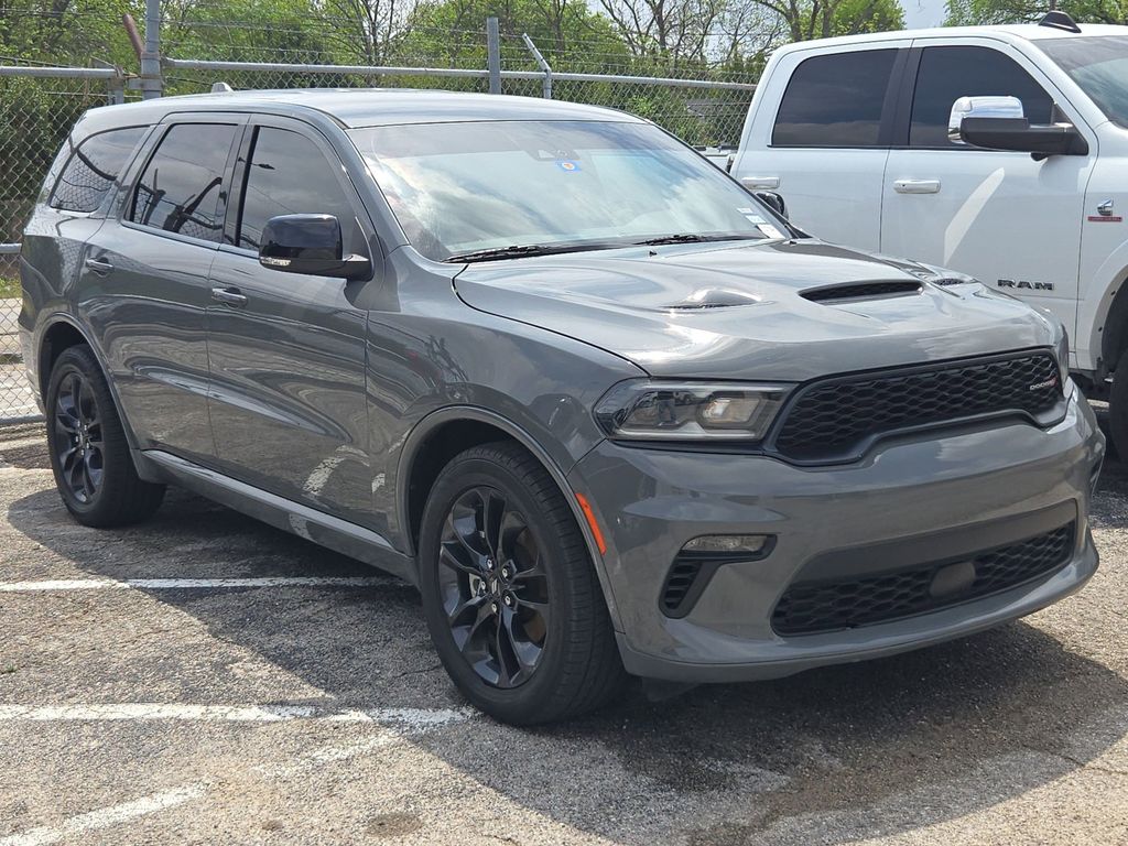 Destroyer Gray Clearcoat 2022 Dodge Durango GT Plus RWD SUV / Crossover Rear-Wheel Drive 8-Speed Automatic