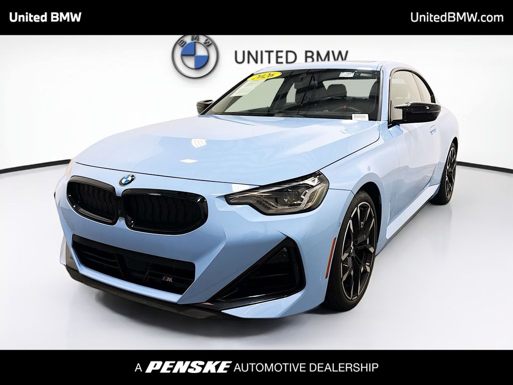 Blue 2026 BMW 2 Series Coupe Rear-Wheel Drive 8-Speed Automatic