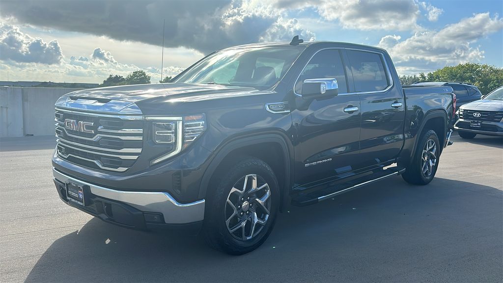 2023 GMC Sierra 1500 SLT Silver at Tom Peacock Cadillac