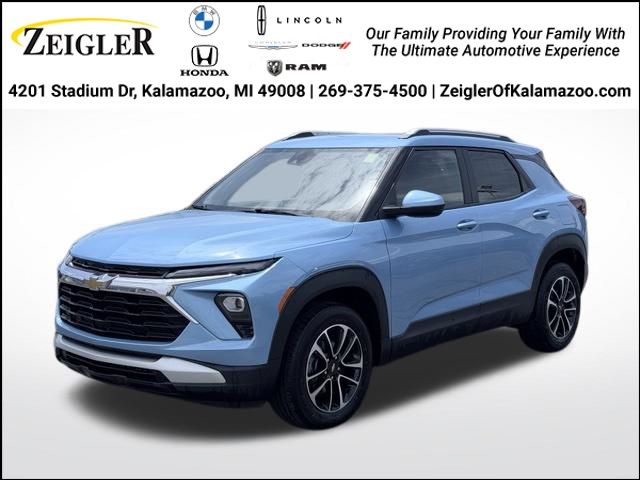Marina Blue Metallic 2025 Chevrolet Trailblazer SUV / Crossover Four-Wheel Drive 9-Speed Automatic