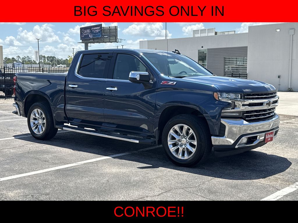 2022 Chevrolet Silverado 1500 LTD LTZ Blue at Shottenkirk Kia Fort Bend