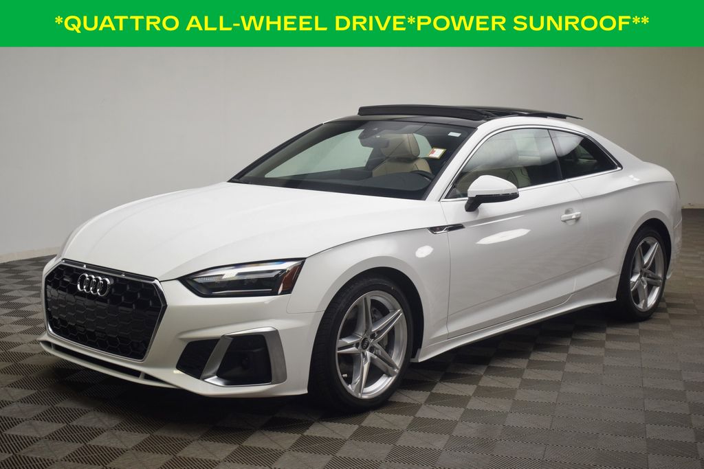 used 2022 Audi A5 car, priced at $27,000