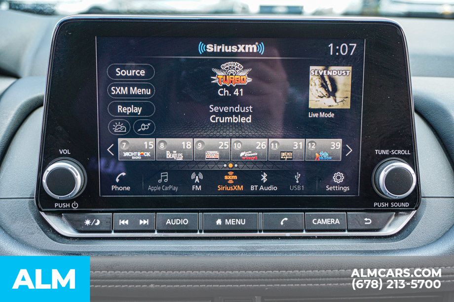 Used 2025 Black Nissan SV image 37