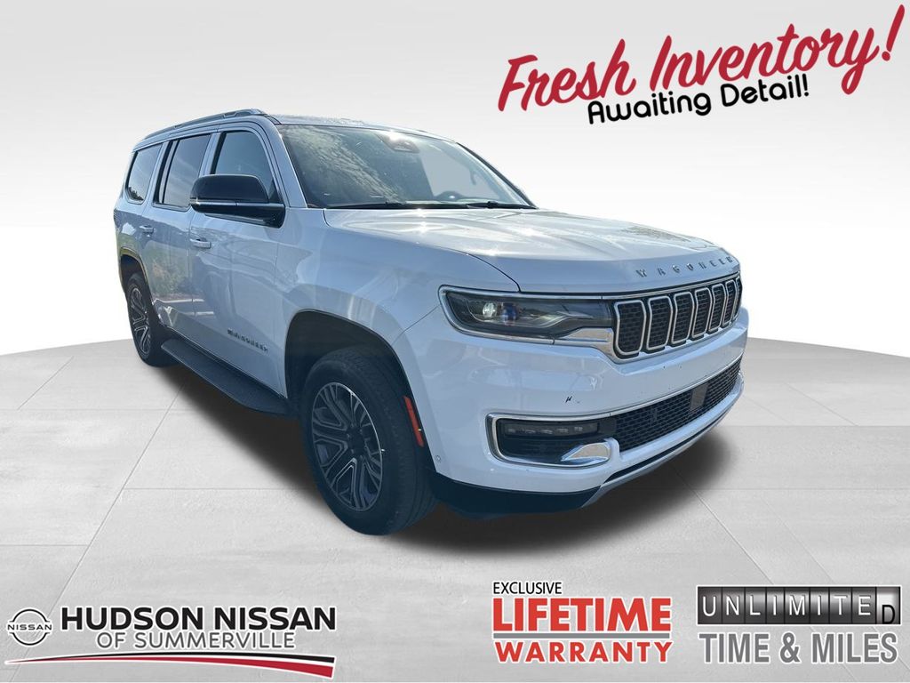 2024 Bright White Clearcoat Jeep Wagoneer Series II RWD SUV