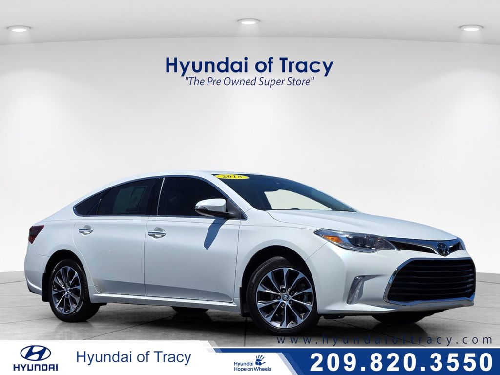 White (Blizzard Pearl) 2018 Toyota Avalon Sedan Front-Wheel Drive 6-Speed Automatic