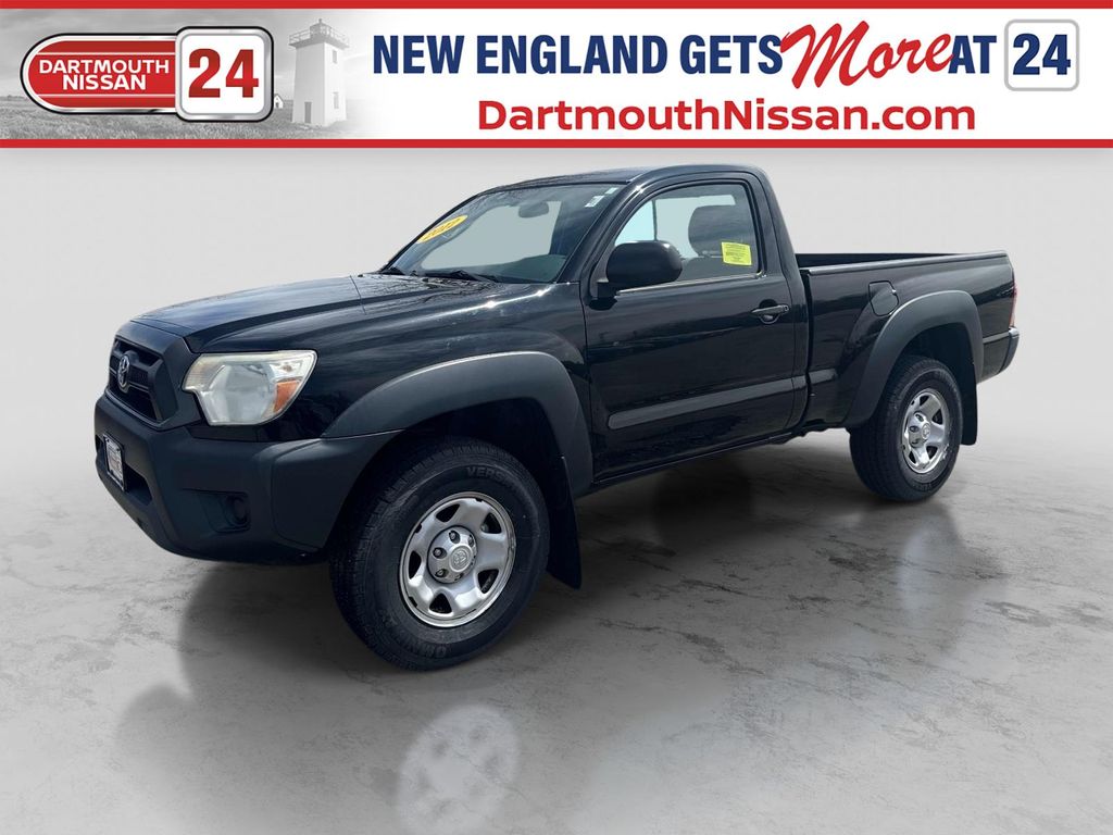 Black 2012 Toyota Tacoma Regular Cab 4WD Pickup Truck Four-Wheel Drive 4-Speed Automatic Overdrive