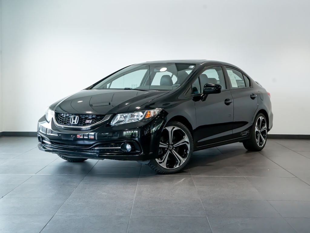 Crystal Black Pearl 2014 Honda Civic Sedan Front-Wheel Drive 6-Speed Manual