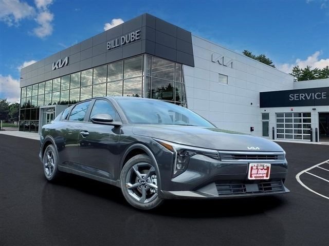 Gray 2026 Kia K4 Sedan Front-Wheel Drive Continuously Variable Transmission